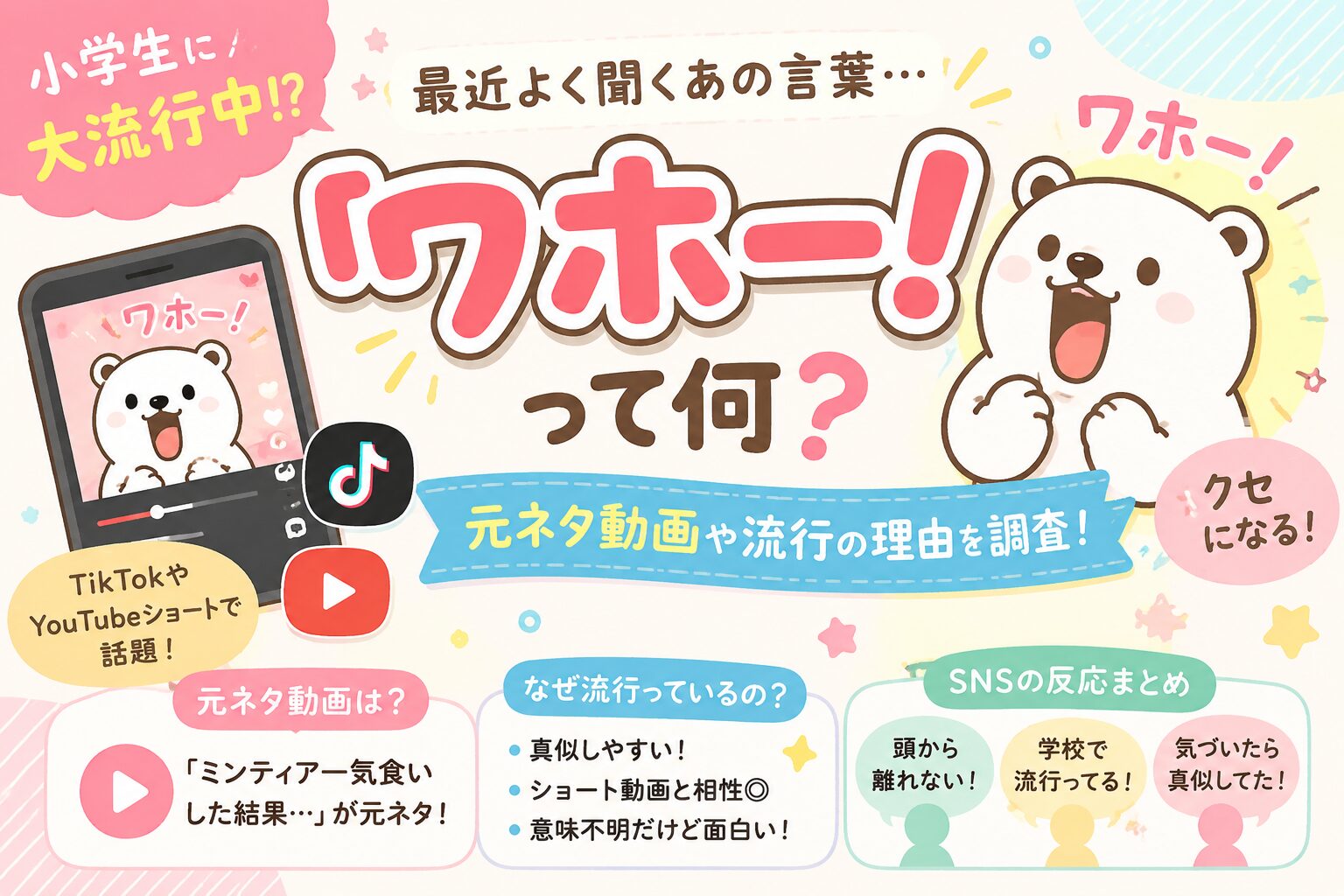セイキンの“ワホー”元ネタは何？流行理由や元動画を調査しました！